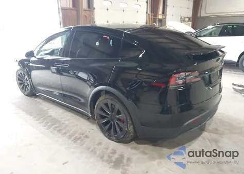 2024 Tesla Model X Plaid Tri Motor All-Wheel Drive z USA, uszkodzony, nr VIN 7SAXCBE66RF460974